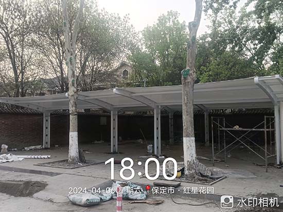 探寻福建膜结构车棚的价值与美学